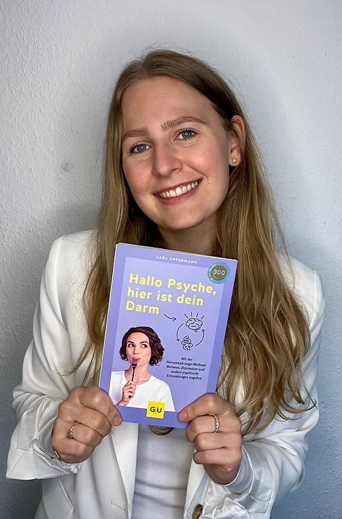 Buchcover „Hallo Psyche, hier ist dein Darm“ von Lara von Gadenstedt