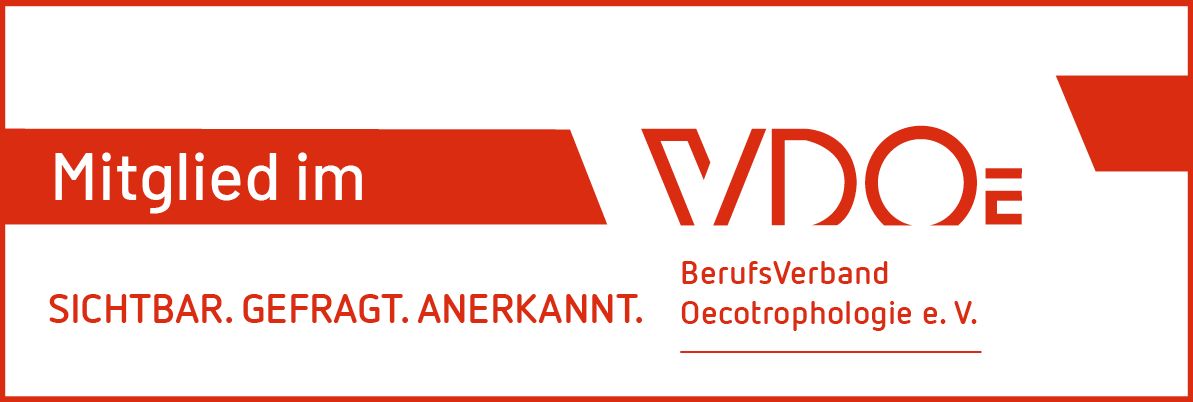 Mitgliedschaft im Berufsverband Oecotrophologie (VDOE)