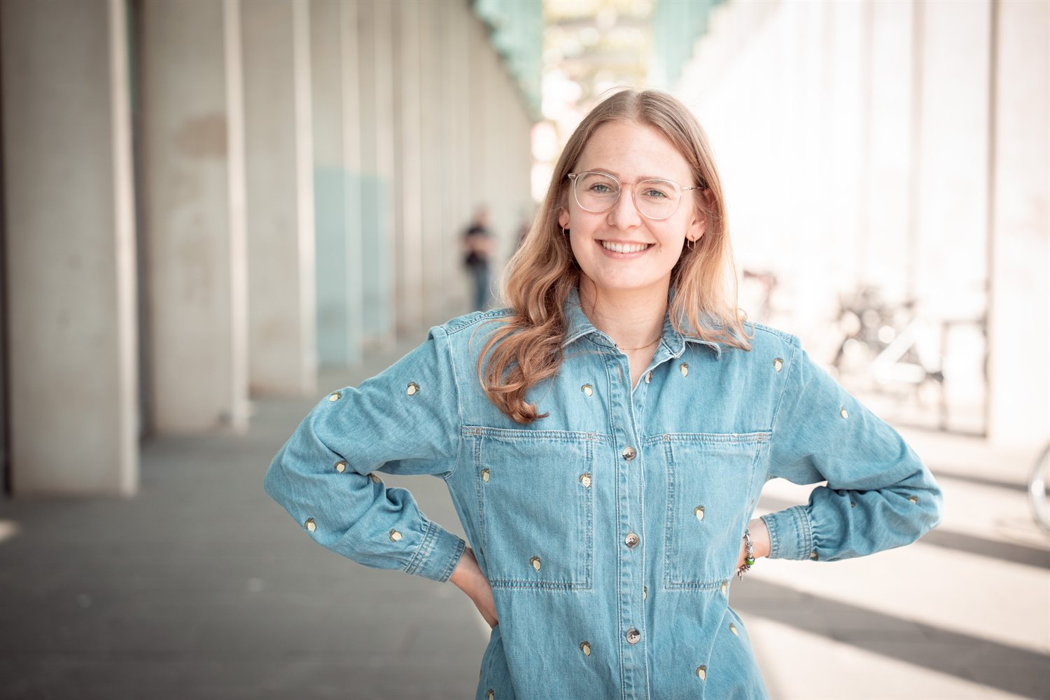 Lara von Gadenstedt bei der Ernährungsberatung in ihrer Praxis in Braunschweig